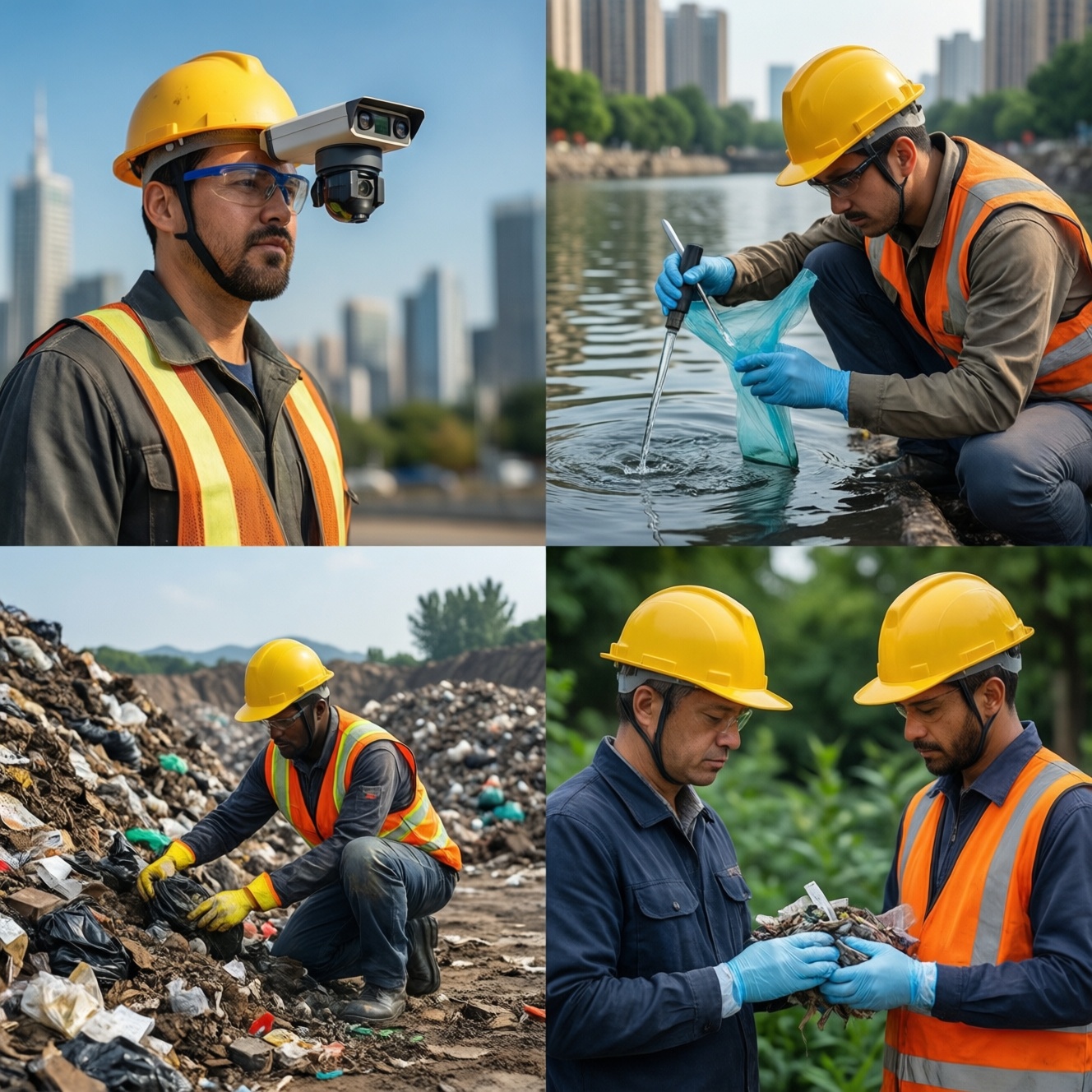 Экология: качество воздуха и воды и борьба со свалками через раздельный сбор и рейды